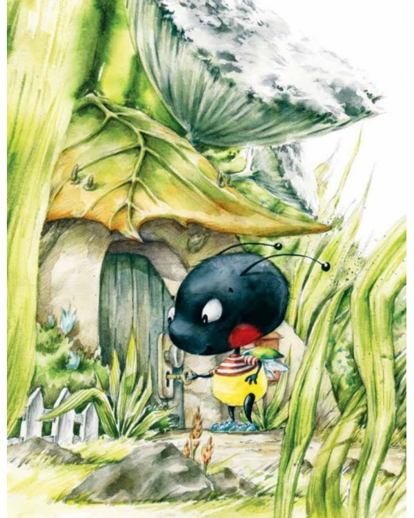 Крошка Букашка всем помогает! Сказки про дружбу. Книга для первого чтения