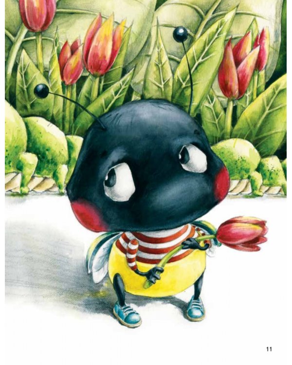 Крошка Букашка всем помогает! Сказки про дружбу. Книга для первого чтения