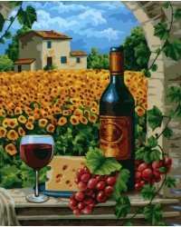 Рисование по номерам. Ароматное лето