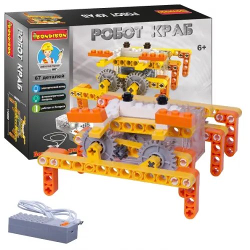 Инженерные решения Конструктор «Робот краб» 67 дет. ВВ3495
