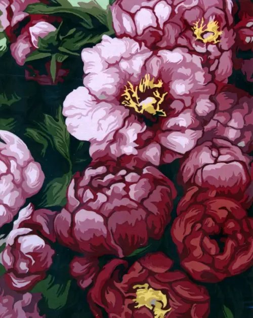 Рисование по номерам на холсте "Русская живопись" Рисование по номерам. Свежие бутоны