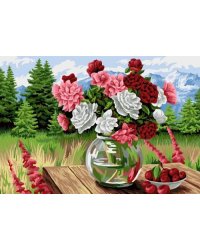 Рисование по номерам. Сладкий июнь