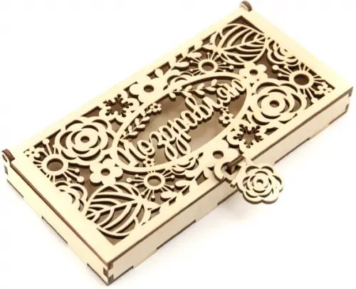 Подарочная коробка для денег "Поздравляю" Подарочная коробка для денег "Поздравляю"