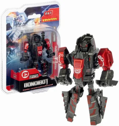 Трансформер 2в1 BONDIBOT робот-тираннозавр, E200
