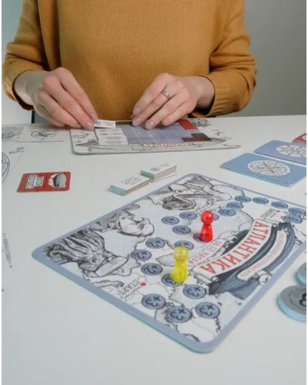 Настольная игра. Атлантика за 111 часов