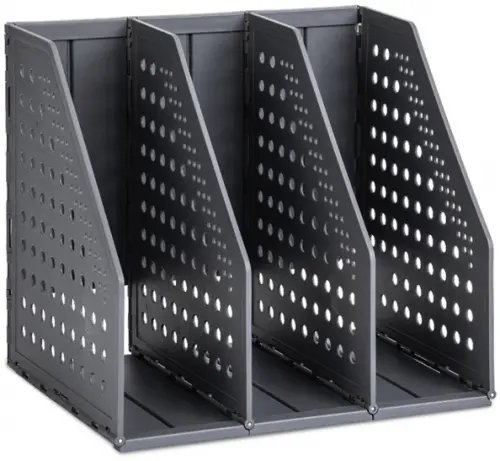 Лоток вертикальный, складной, черный 79003