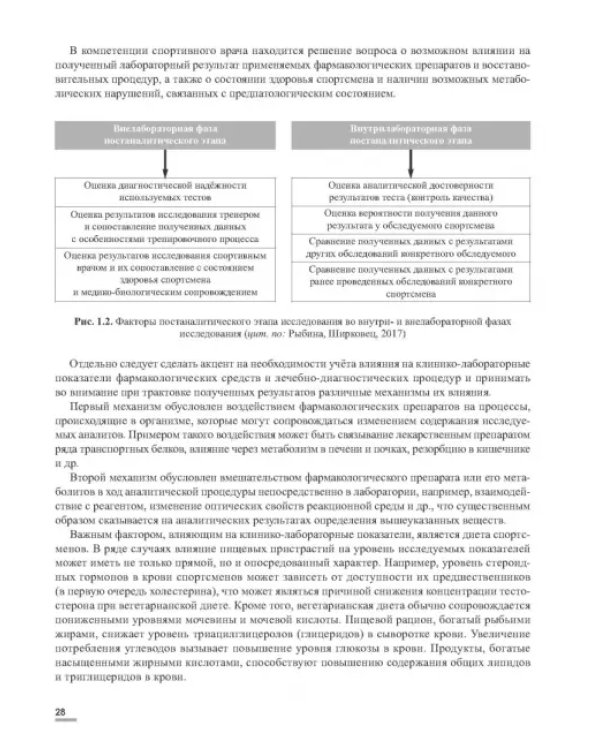 Лабораторные маркеры контроля и управления тренировочным процессом спортсменов. Наука и практика
