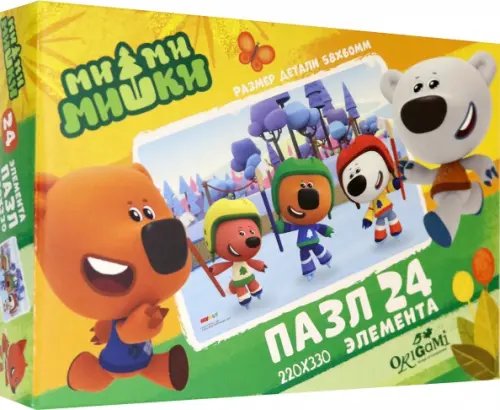 МиМиМишки МиМиМишки. Пазл-24 "Сезон хоккея" (05669)