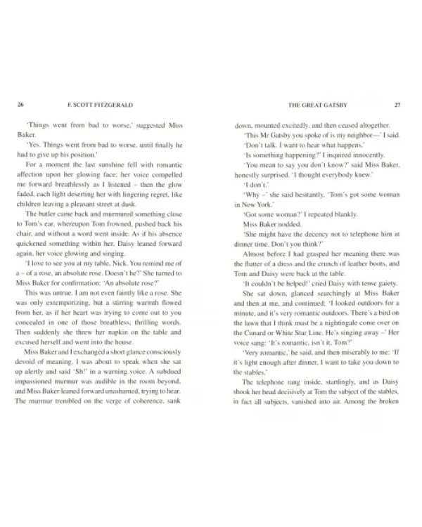 Дополнительное изображение книги «The Great Gatsby»