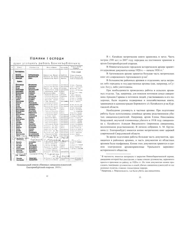 Очищение огнем. Репрессии против православного духовенства Екатеринбургской епархии летом 1918 года