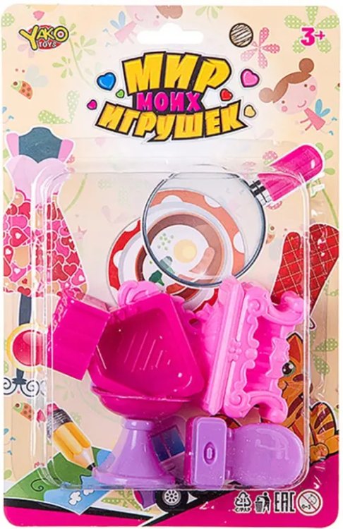 Набор пластм.мебели &quot;Ванная комната&quot;, 6 пр. Д88710