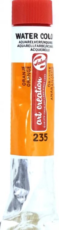 Краска акварельная Art Creation, 12 мл, туба, №235 оранжевый Краска акварельная Art Creation, 12 мл, туба, №235 оранжевый
