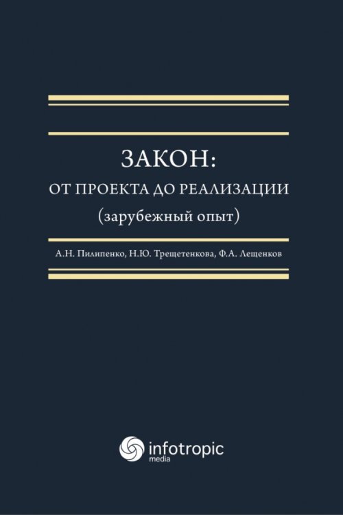Закон. От проекта до реализации (зарубежный опыт) Закон. От проекта до реализации (зарубежный опыт)