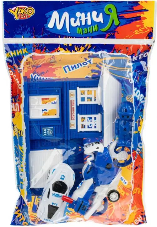 МиниМаниЯ Набор МиниМаниЯ. Полицейский участок со зданием