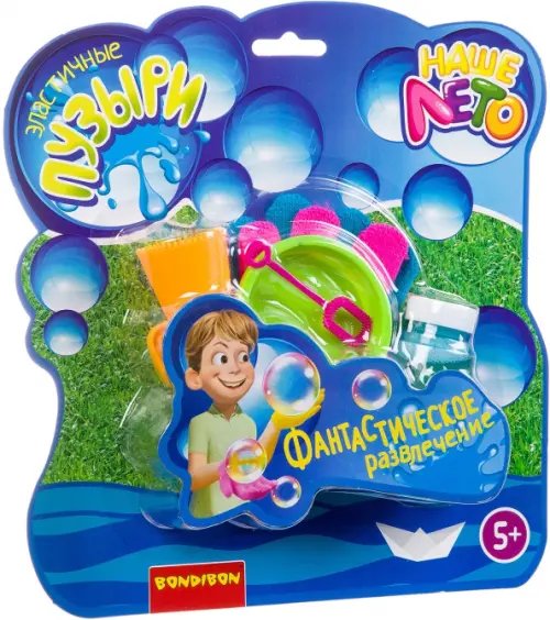 Набор эластичных мыльных пузырей. Наше Лето