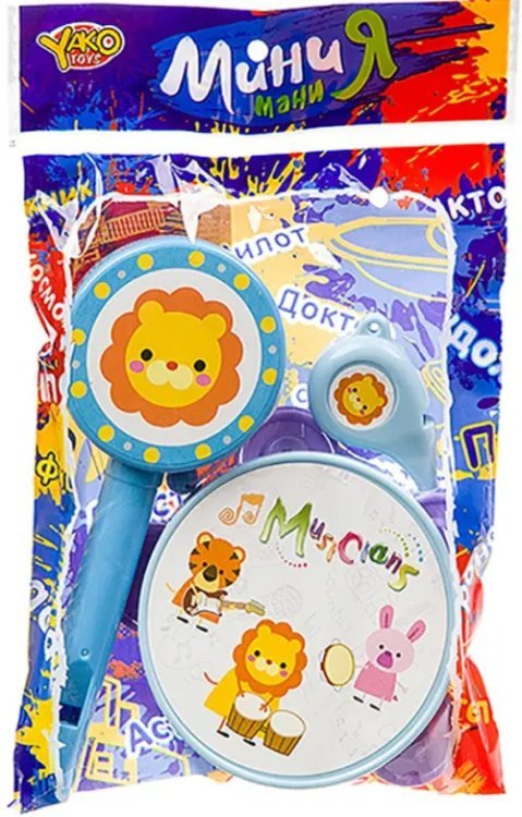 Набор музыкальных инструментов, 3 предмета