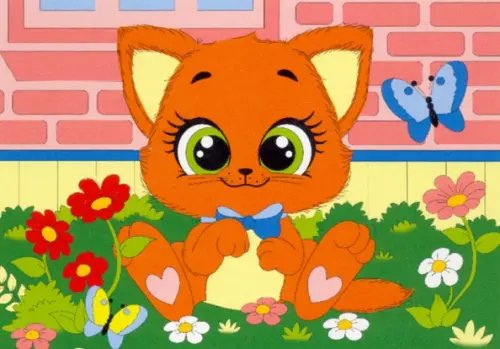 Рисуем вместе Картина по номерам. Котёнок