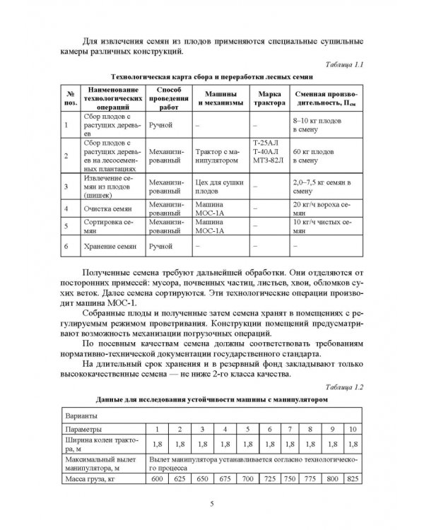 Механизация лесного хозяйства и садово-паркового строительства