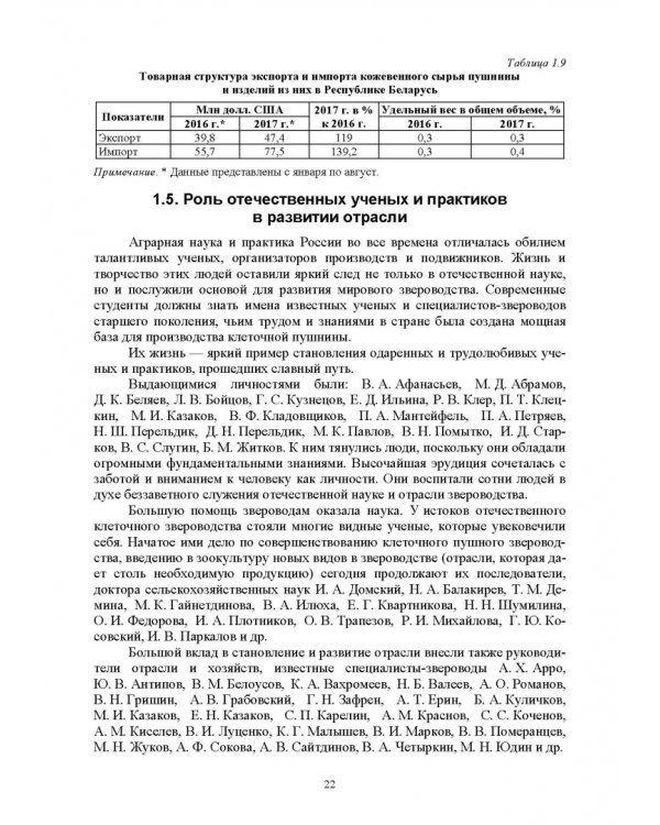 Звероводство