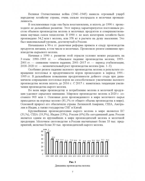 Технология приемки и первичной обработки молочного сырья