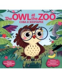 The Owl at the zoo. Сова в зоопарке