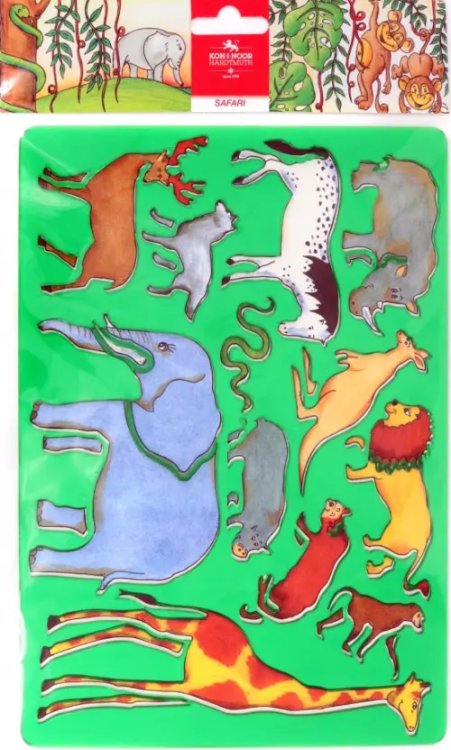 Трафареты Трафарет Сафари
