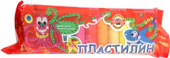 Пластилин 4-10 цветов Пластилин Ocean, 10 цветов