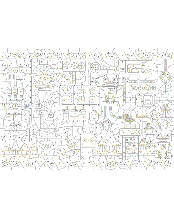 Большая книга волшебных раскрасок для мальчиков