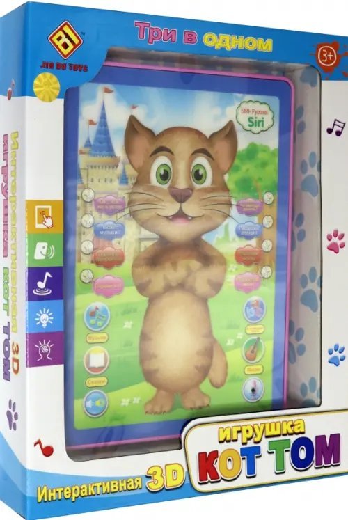 Интерактивный планшет Кот Том Интерактивный планшет Кот Том