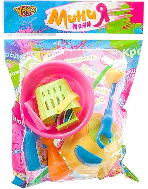 МиниМаниЯ Набор аксессуаров для уборки, 8 предметов