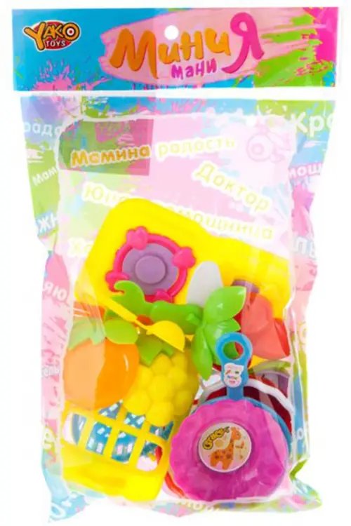 МиниМаниЯ Набор посуды с продуктами МиниМаниЯ