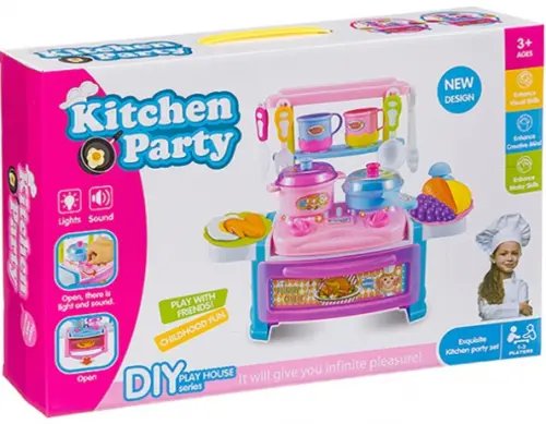 Кухня на батарейках с аксессуарами Кухня на батарейках с аксессуарами