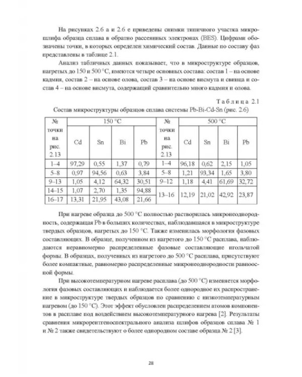 Термические свойства расплавов