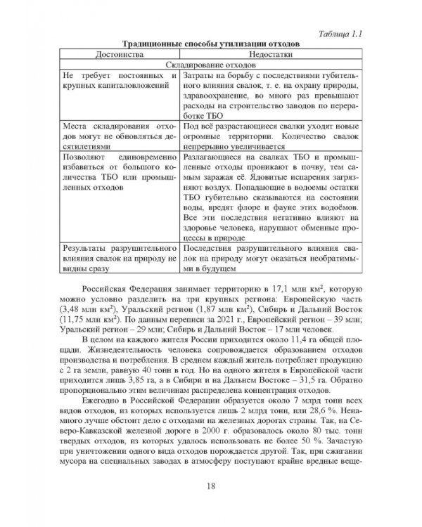 Основы управления ТБО в городах