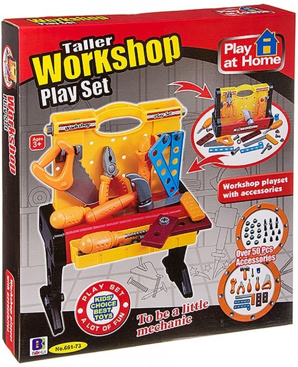 Набор строительных инструментов с раскладным ящиком Набор строительных инструментов с раскладным ящиком