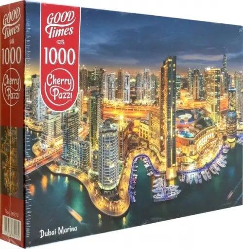 Puzzle-1000 Пазл. Гавань Дубаи, 1000 элементов