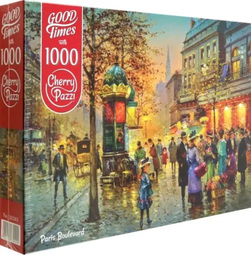 Puzzle-1000 Пазл. Парижский бульвар, 1000 элементов