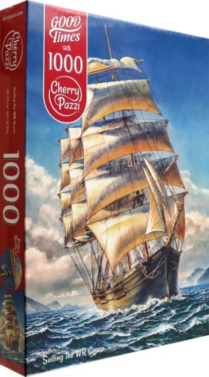 Puzzle-1000 Пазл. Парусник WR Grace, 1000 элементов