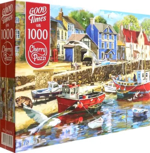 Пазл. Город на побережье, 1000 элементов