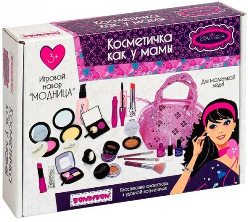Игровой набор Eva Moda в сумочке. Модница, 10 предметов