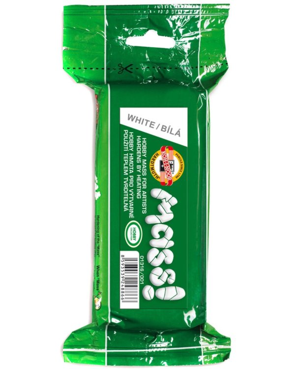 Масса для моделирования запекаемая в духовке Mass, белая