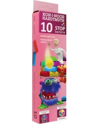 Пластилин. Stop Bacteria, 10 цветов