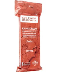 Масса для моделирования самозатвердевающая Керапласт, терракота