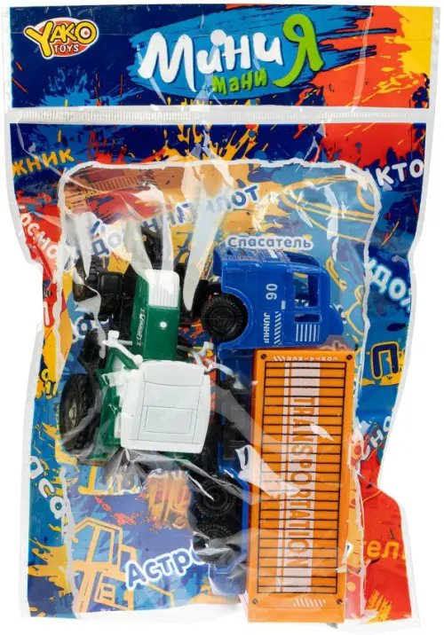 МиниМаниЯ Игровой набор с трактором и фурой