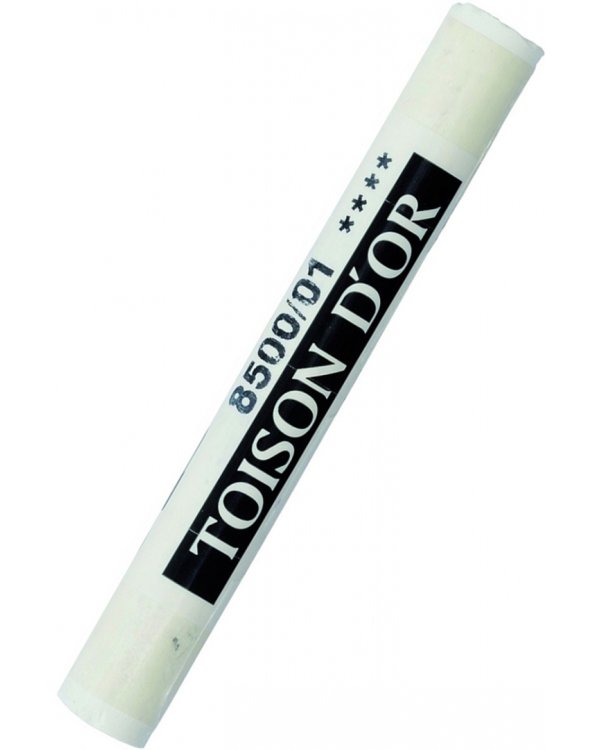 Пастель сухая Toison d`Or Soft 8500/01, белила титановые