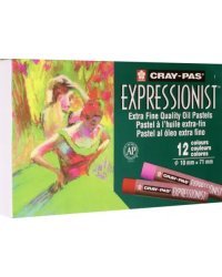 Набор пастели масляной Cray-Pas Expressionist для начинающих, 12 цветов