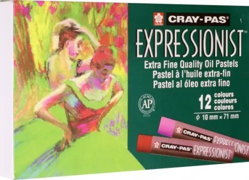 Набор пастели масляной Cray-Pas Expressionist для начинающих, 12 цветов