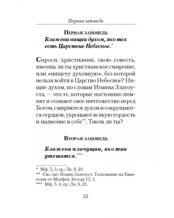 Полная исповедь. По десяти заповедям Божиим и девяти заповедям Блаженства