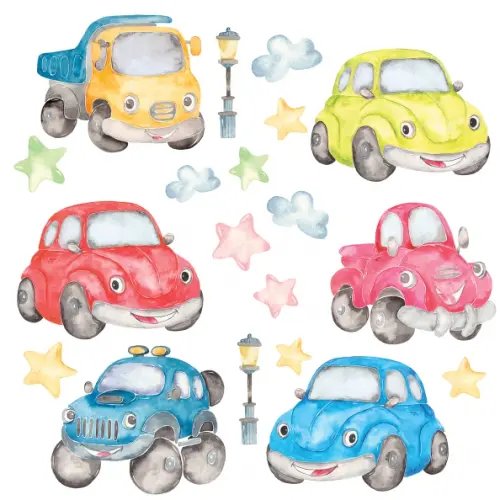 Декоративные наклейки Декоративные наклейки. Машинки