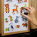 Игры на магнитах. Лесные животные